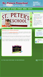 Mobile Screenshot of preschool.stpetersrockford.org